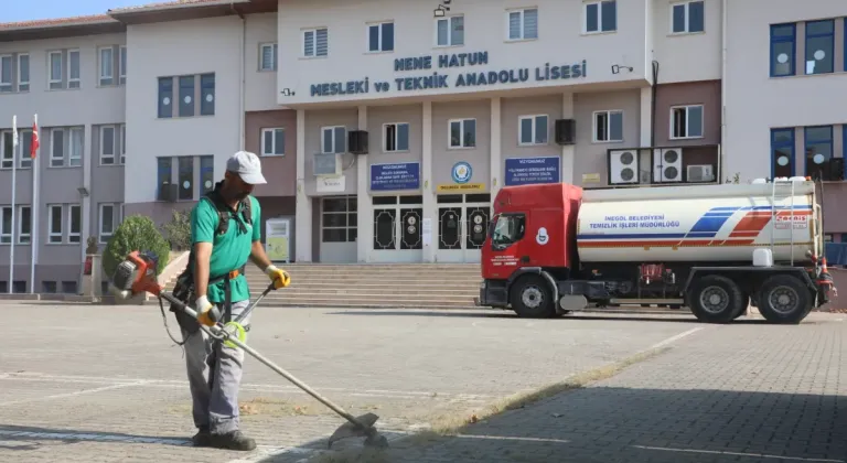 İnegöl’de okullar yeni eğitim öğretim yılına hazırlanıyor