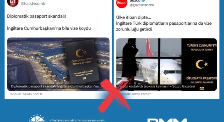 İngiltere, Diplomatik Pasaport Sahiplerinden Vize Talebi İddialarına Yanıt Verdi