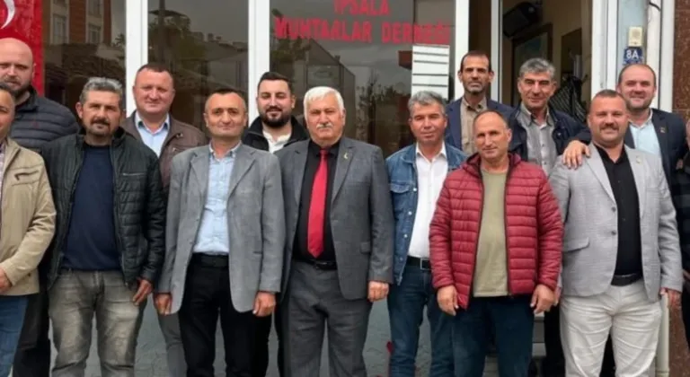 İpsala Muhtarlar Derneği Başkanlığına Çağlar Turgay seçildi