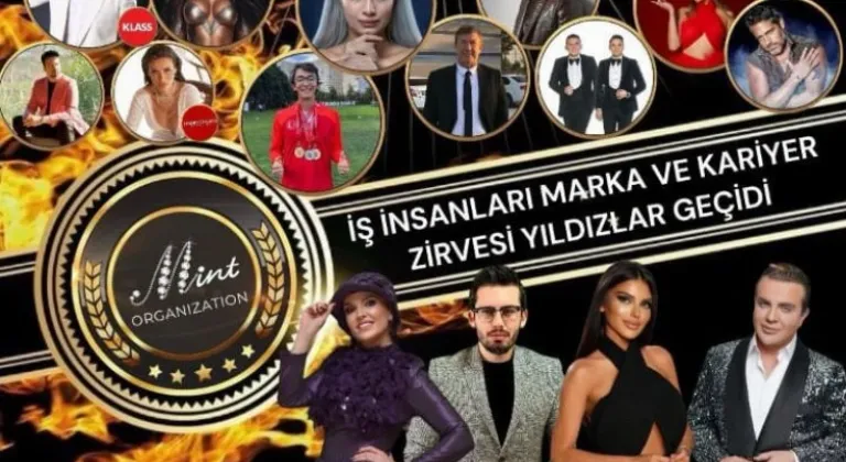 İş İnsanları Marka ve Kariyer Zirvesi'nde yıldızlar geçidi