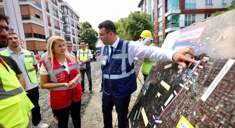 İstanbul Bakırköy'de Karabal Deresi'nde Islah Çalışmaları Sürüyor!