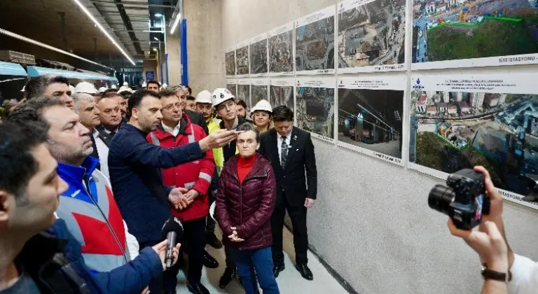 İstanbul'da Ümraniye-Ataşehir-Göztepe Metro Hattı'nda Test Sürüşü Gerçekleştirildi