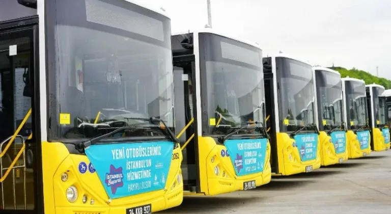 İstanbul'da yeni otobüsler sefere başladı