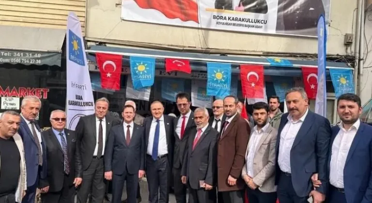 İYİ Parti Koyulhisar'da Esnaf Ziyaretlerinde Yoğun İlgi Gördü