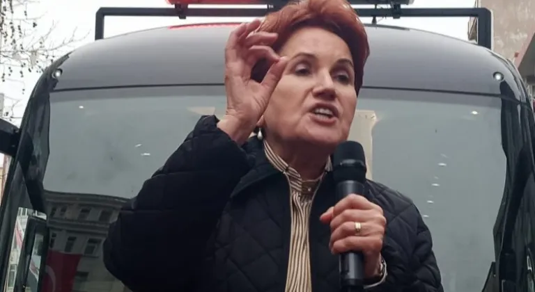 İYİ Parti Lideri Meral Akşener Keşan'da Siyasi Açıklamalarda Bulundu