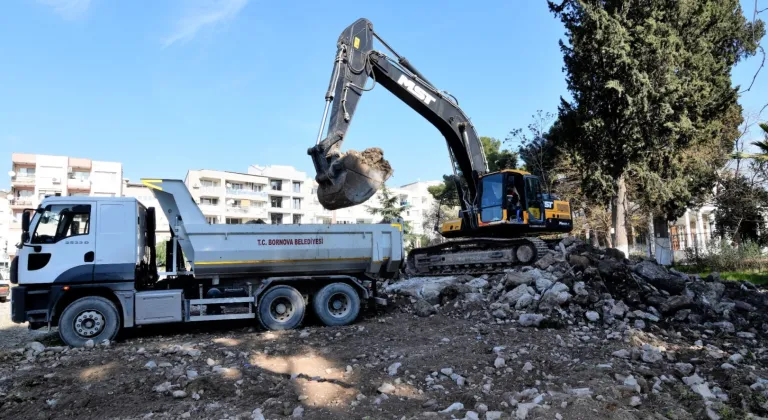 İzmir Bornova'da Ücretsiz Halk Otoparkı İçin Yeni Proje