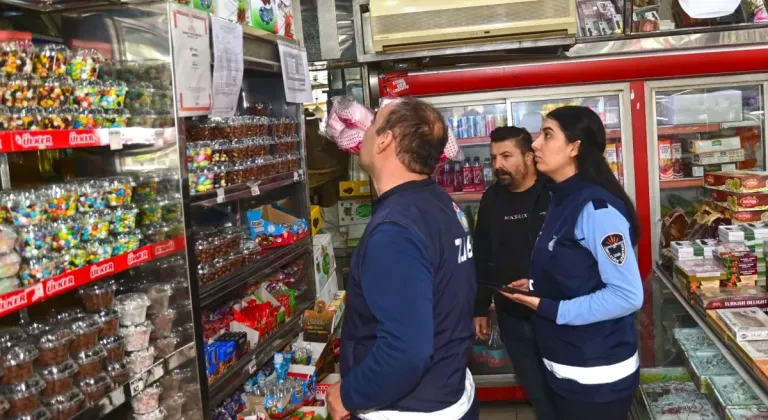 İzmir Karabağlar'da Yeni Yıl Öncesi Denetimler Hız Kesmeden Devam Ediyor