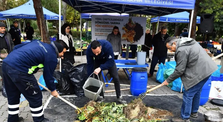 İzmir'de Kompost Eğitimiyle Organik Atıklar Ekonomiye Kazandırılıyor