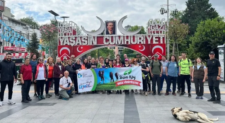 İzmit Belediyesi doğaseverleri Mecidiye Mahallesi ile tanıştırdı