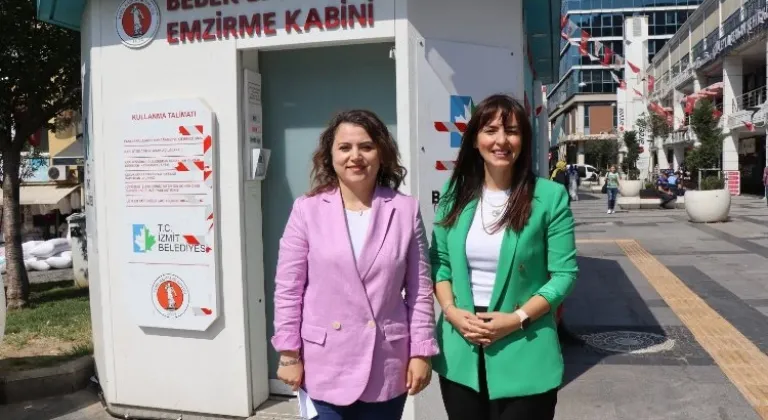 İzmit'te emzirme kabinine yoğun ilgi