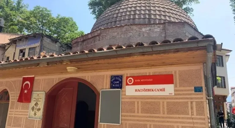 İznik'in efsanevi mirası Hacı Özbek Camii hala ayakta!