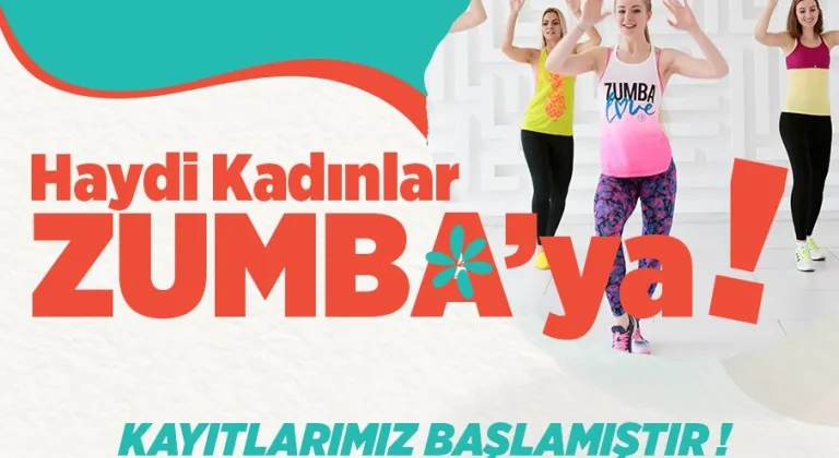 Kadınlar için zumba dersleri başlıyor