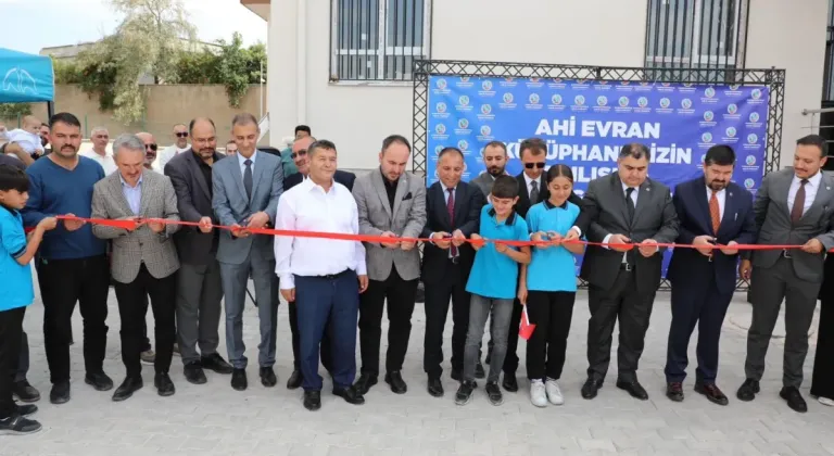 Kahramanmaraş Ahilik Hareketi’nden 'Kütüphanesiz Köy Okulu Kalmasın' projesi