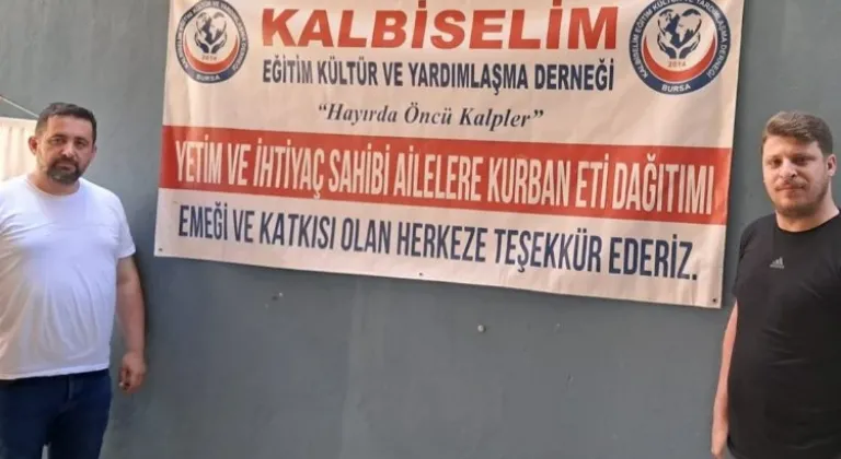 Kalbiselim Derneği bayramda kimsesizlerin kimsesi oldu