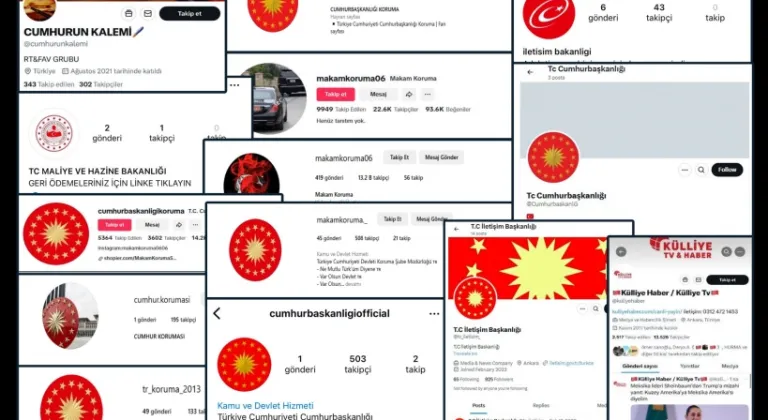 Kamu Kurumlarının Sahte Sosyal Medya Hesaplarına Dikkat!