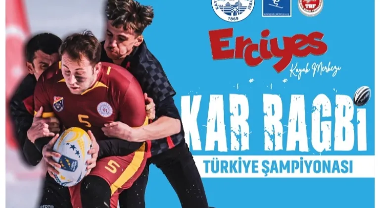 Kar Ragbi Türkiye Şampiyonası Erciyes'te yapılacak