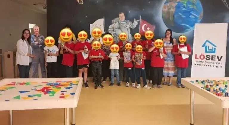 Kayseri Bilim Merkezi Lösemili Çocukları Sevindirdi