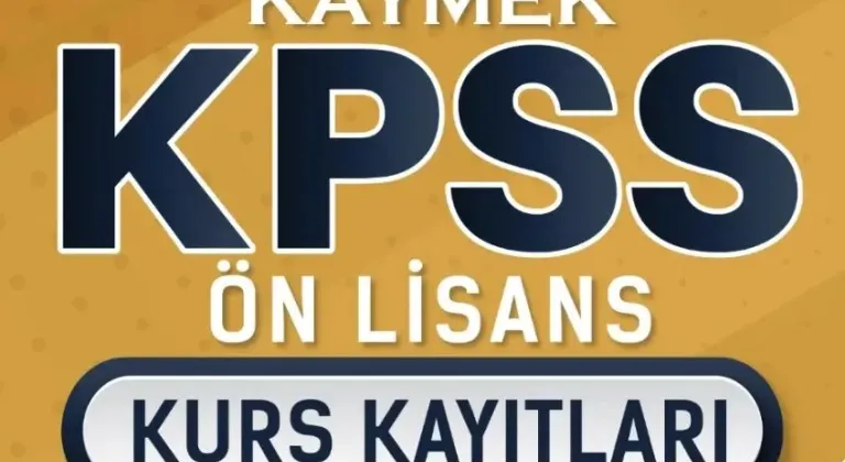 Kayseri Büyükşehir Belediyesi KPSS Kurslarıyla Öğrencilere Destek