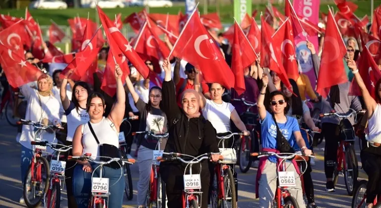 Kayseri Büyükşehir'den bisikletle 'Zafer' turu