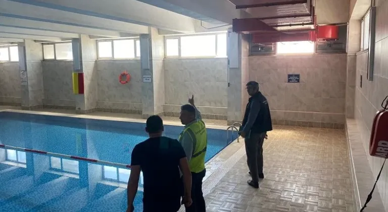 Kayseri Büyükşehir'den Yüzme Havuzlarına Özenli Bakım ve Güvenlik Çalışmaları