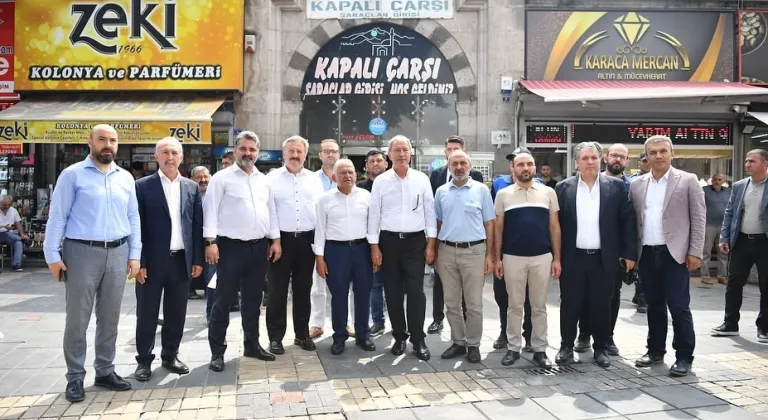 Kayseri dinamiklerinden çarşı turu