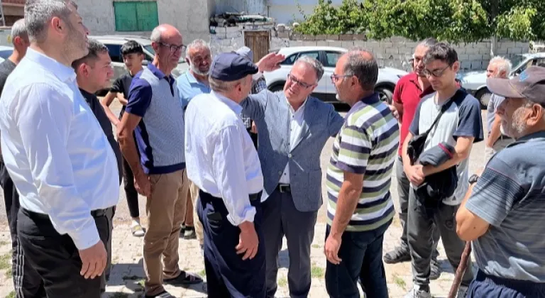 Kayseri Hacılar Belediye Başkanı Bilal Özdoğan Sakarçiftliği Mahallesi’nde Vatandaşlarla Buluştu