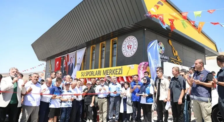 Kayseri Kocasinan Su Sporları Merkezi, Görkemli Törenle Açıldı