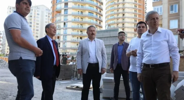 Kayseri Melikgazi'de Gültepe Külliyesi Nefes Kesen Son Sürat İlerliyor