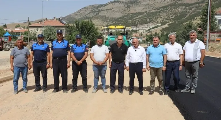 Kayseri Yahyalı Belediyesi Hızla Asfalt Çalışmalarına Devam Ediyor