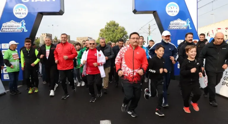 Kayseri Yarı Maratonu'nda Hedef 10 Bin Katılımcı!