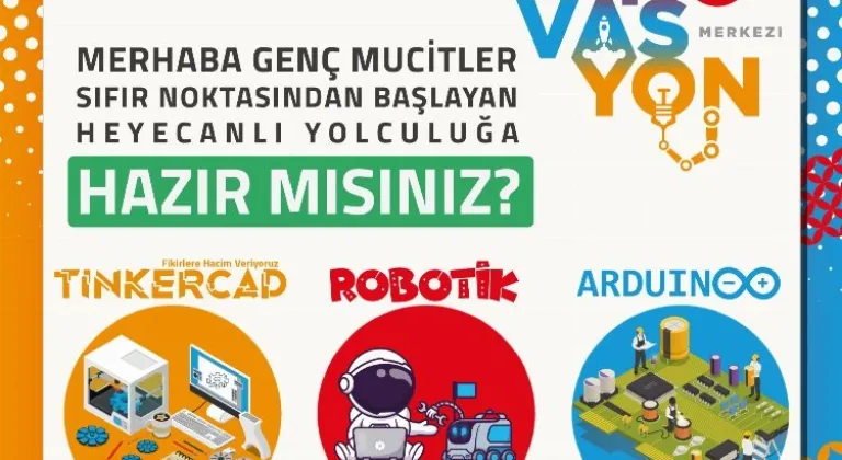 Kayseri'de İnovasyon Merkezi genç mucitleri bekliyor!