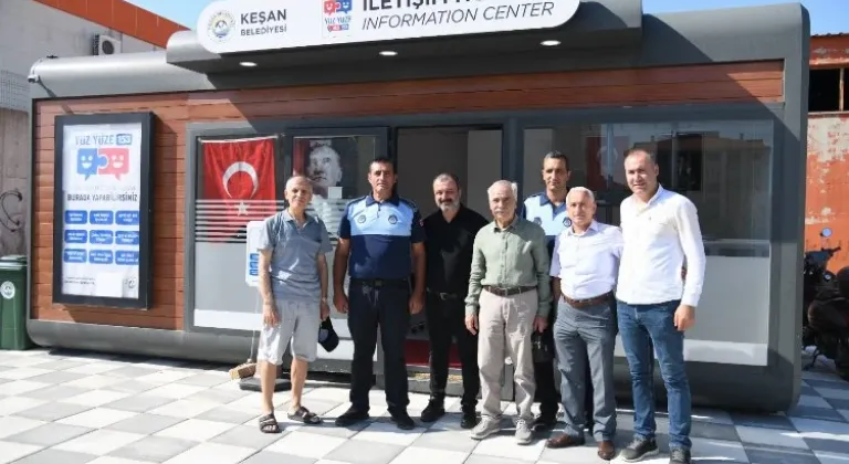 Keşan Belediyesi Yeni Mahalle'ye Hizmet Noktası Açtı