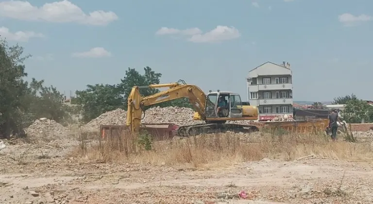 Keşan İnönü İlkokulu İnşaatına Başlandı! Öğrenciler Yeni Bina İle Buluşacak