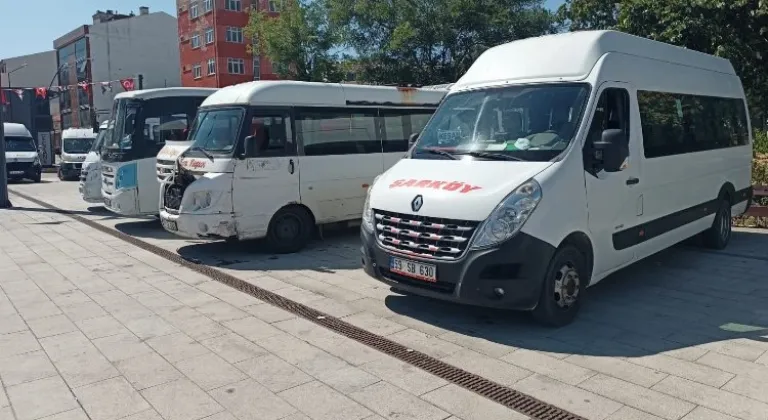 Keşan'da Minibüsler Eski Köy Garajına Taşındı