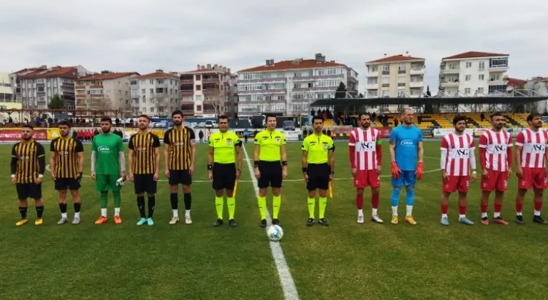 Keşanspor, Feriköyspor İle Berabere Kaldı: 1-1