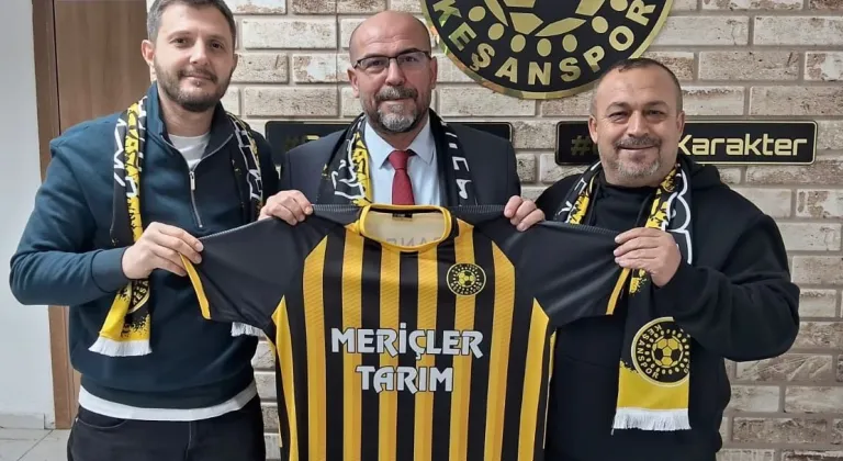 Keşanspor’un forma ana sponsoru belli oldu