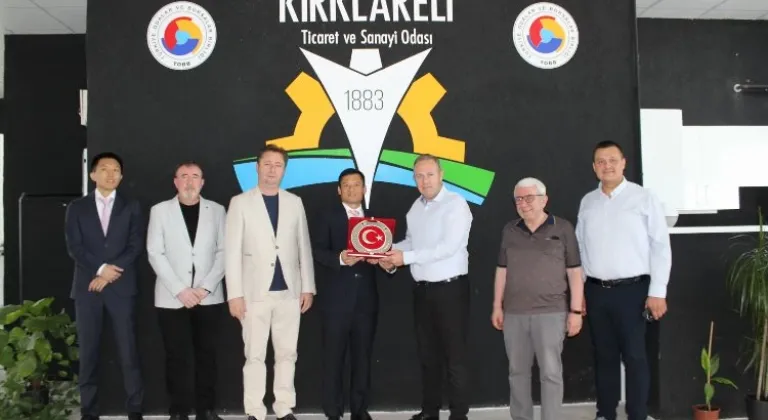 Kırklareli TSO, Çin Başkonsolos Yardımcısı Shang Jian’ı Ağırladı