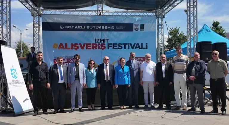 Kocaeli alışveriş festivali başladı