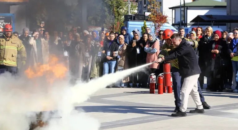 Kocaeli Başiskele’de afetlere hazırlık eğitimi