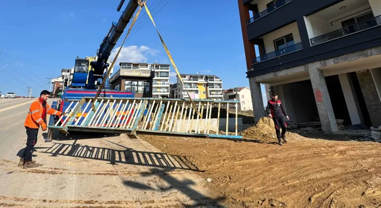 Kocaeli Büyükşehir'den İzmit Yeşilova Mahallesi'ne Estetik Dokunuş