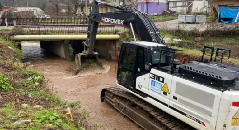 Kocaeli İSU, Son 3 Ayda 108 Bin 650 Metre Dere Temizliği Yaptı