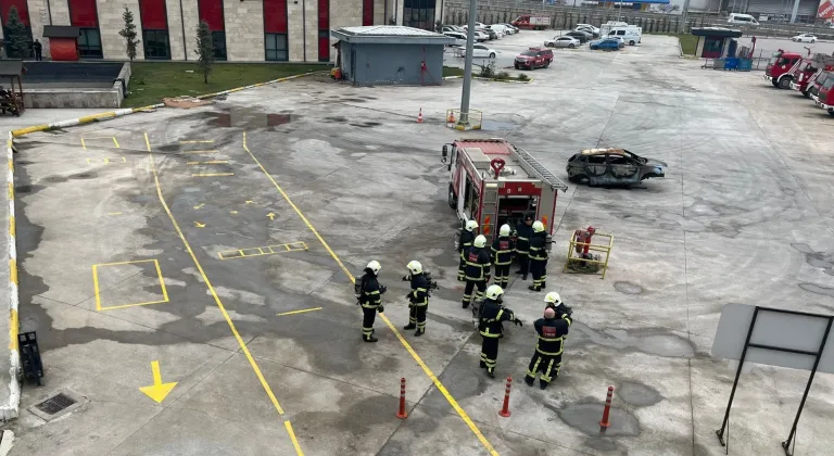 Kocaeli İtfaiyesi’nden AKUT’a Hayati Eğitim