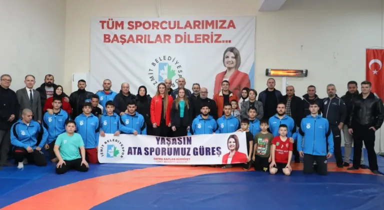 Kocaeli İzmit Belediyespor Güreş Okulu Cephanelik Stadında Eğitimlere Başladı