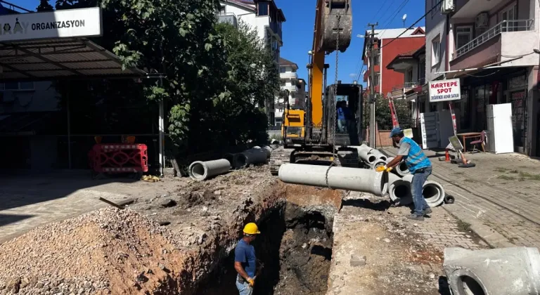 Kocaeli Kartepe'de İSU'dan altyapıya devam