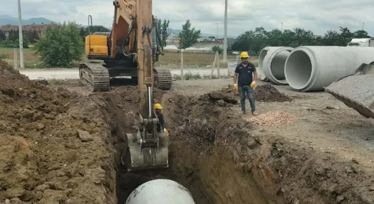 Kocaeli Kartepe'ye yeni yağmursuyu hattı