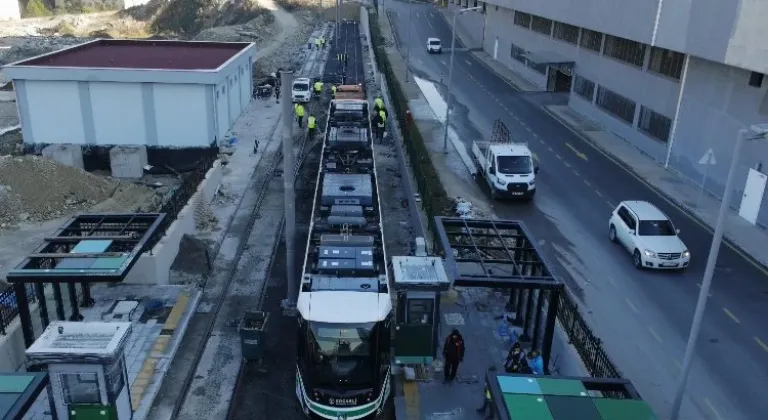 Kocaeli Şehir Hastanesi Tramvay Hattı 17 Mart'ta Açılıyor