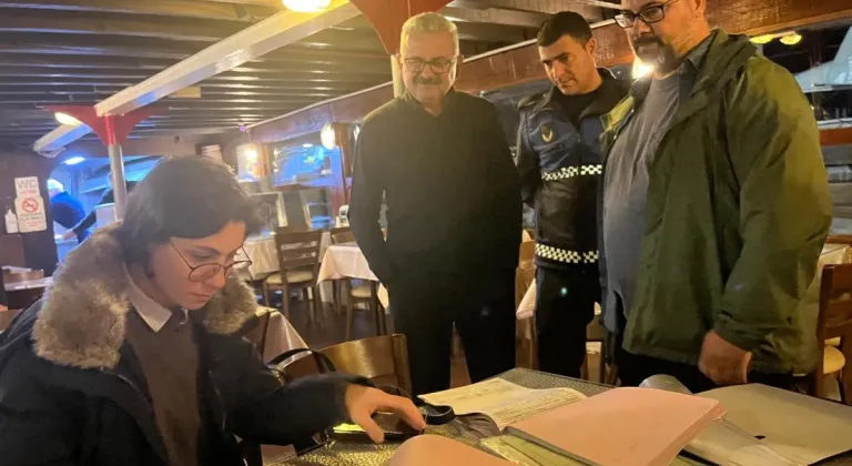 Kocaeli Zabıtası Yılbaşı Öncesi Restoranlarda Sıkı Denetim Uyguladı