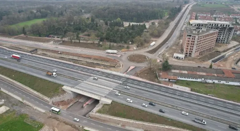 Kocaeli'de Köseköy Koridoru Alikahya Stadyum Bağlantı Yolu Trafiğe Açıldı