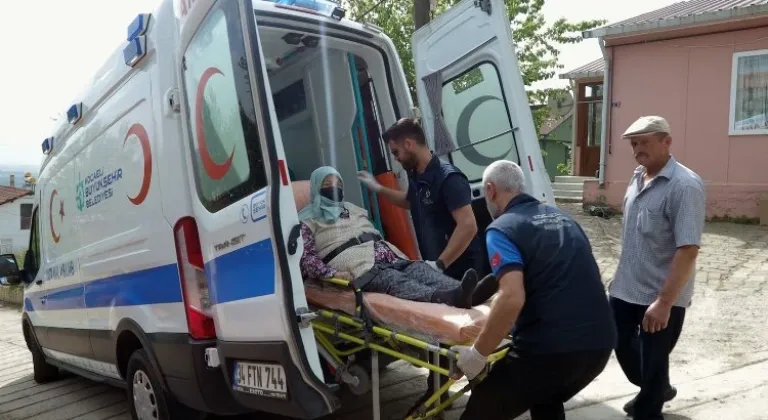 Kocaeli'de nakil ambulanslarıyla tedaviye güvenli ulaşım