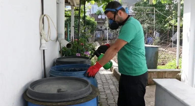 Kocaeli'de sivrisineklerle mücadele çalışmaları sürüyor